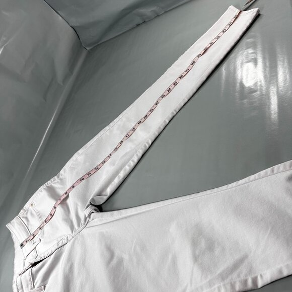 Denizen Levis Denim Stretch Jeans Low Rise Jeggings Straight Women White - Picture 7 of 16